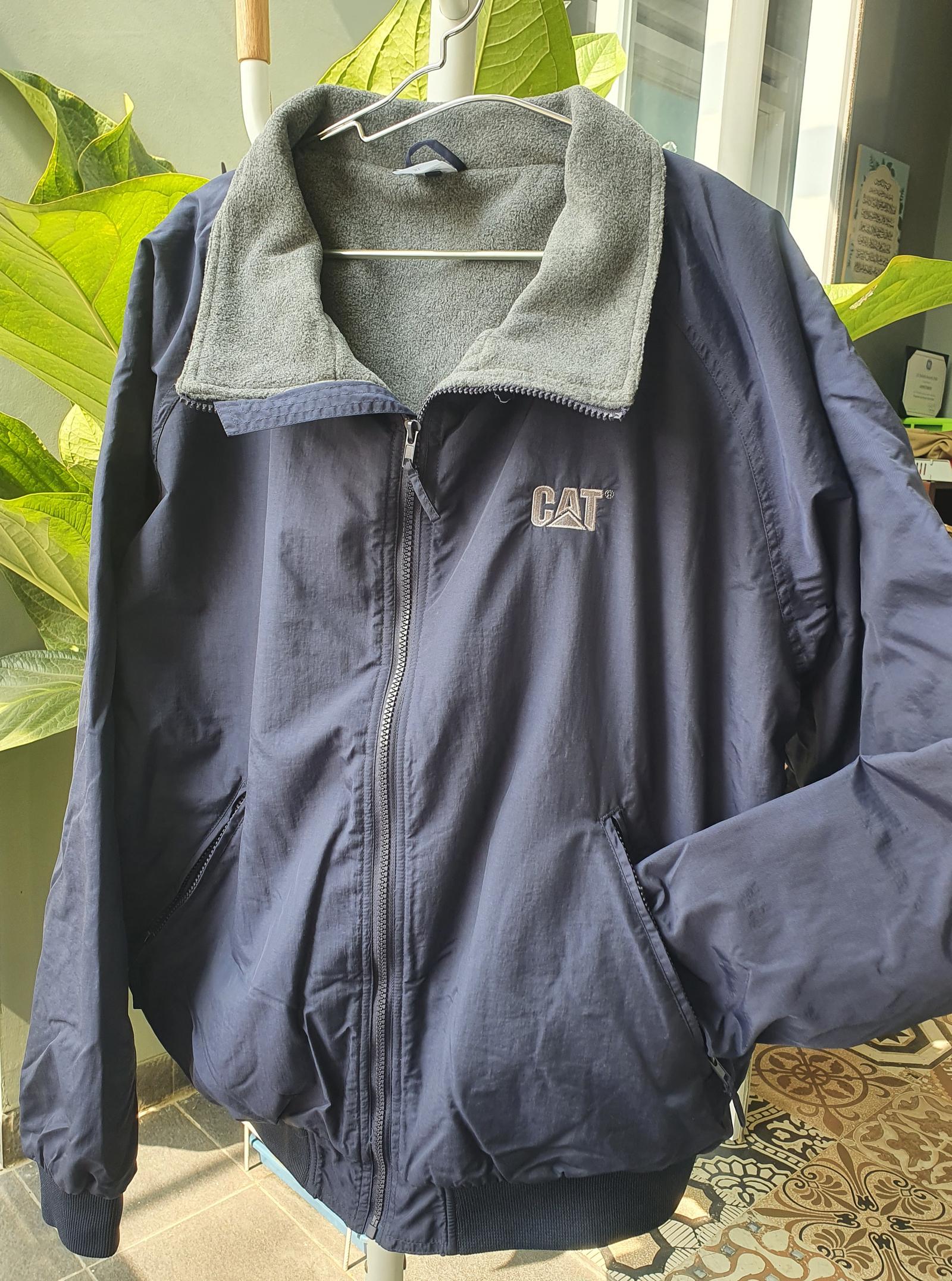 Jaket Pria Caterpillar Fleece