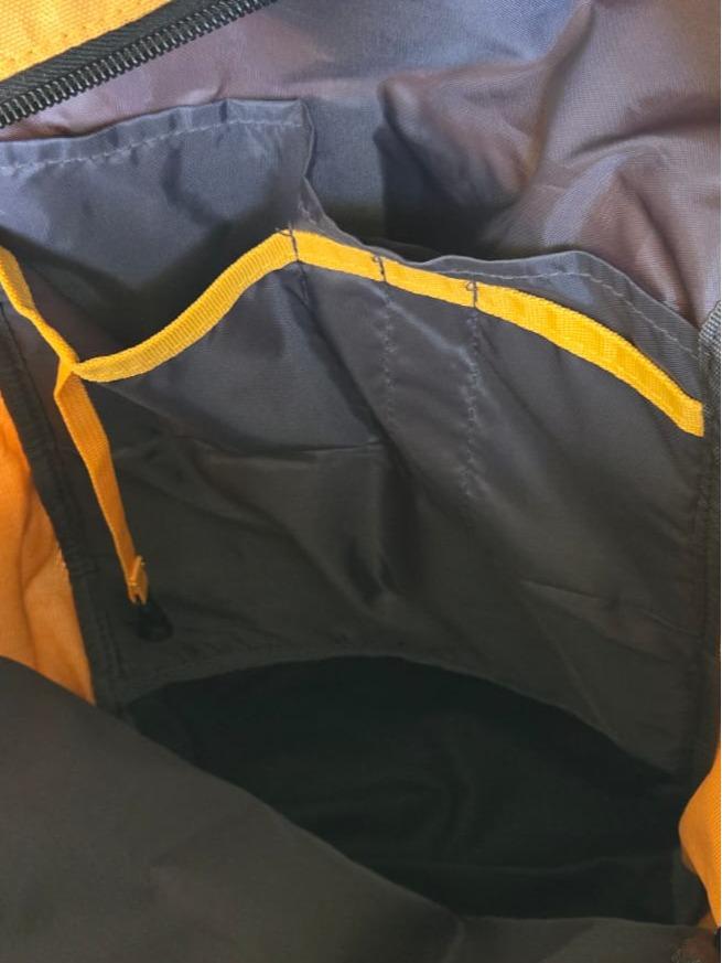 Backpack CAT Yellow Heat Embossed