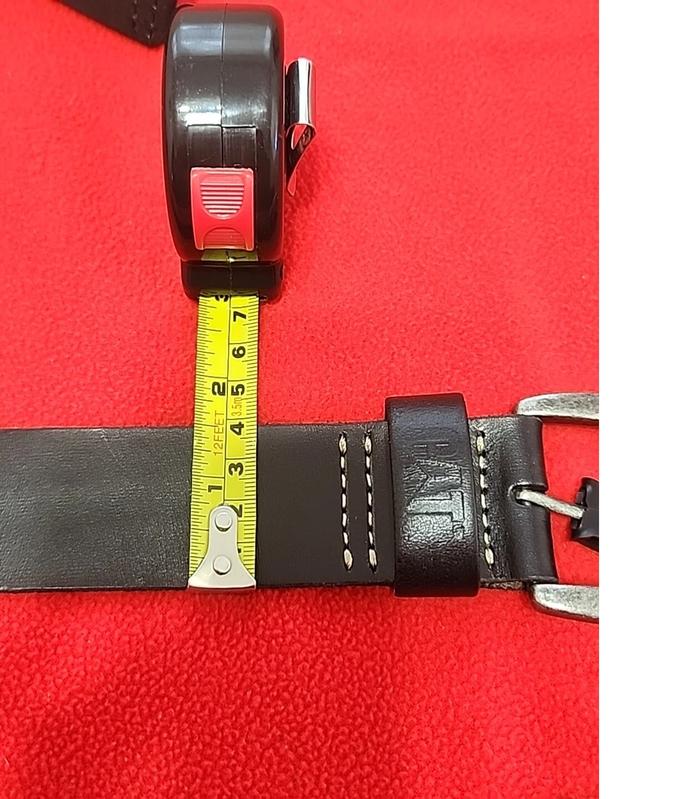Belt Caterpillar Leather Men's Belt Size XL Brown