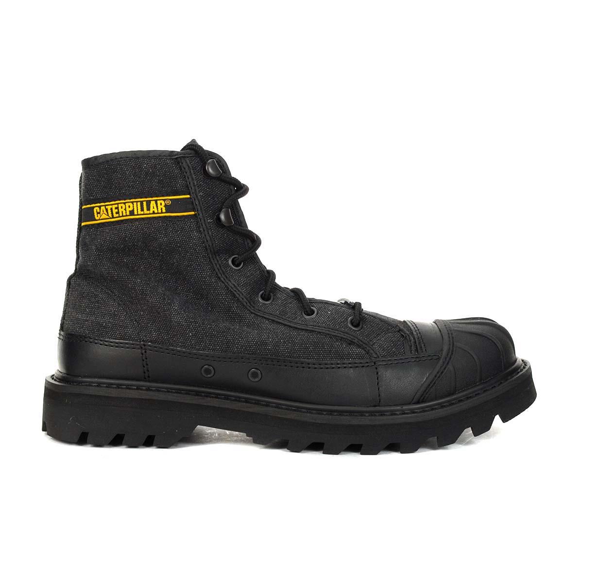 Caterpillar x Nigel Cabourn Men’s Omaha Black Work Boots P110961